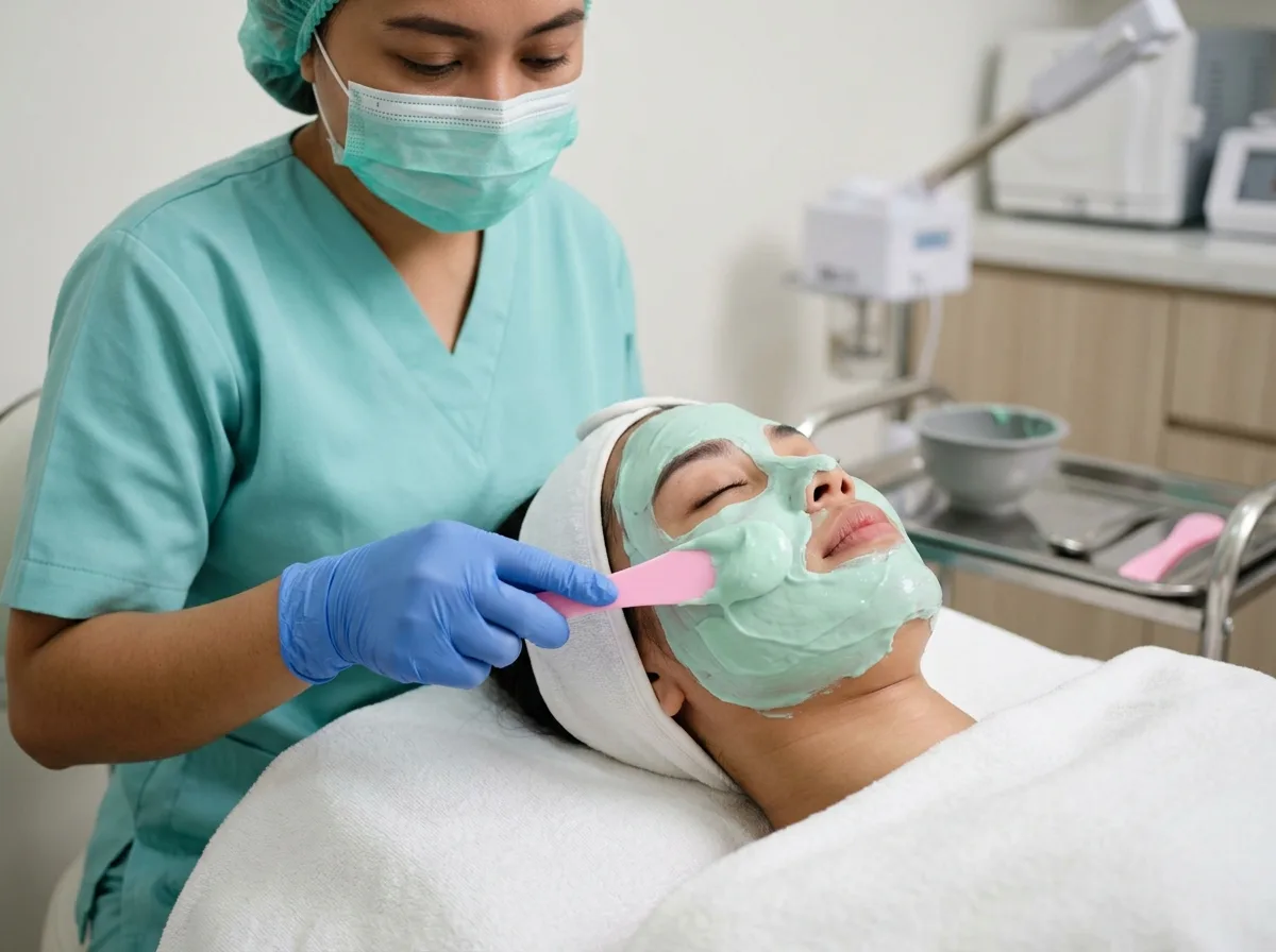 Ilustrasi Facial CO2 Premium